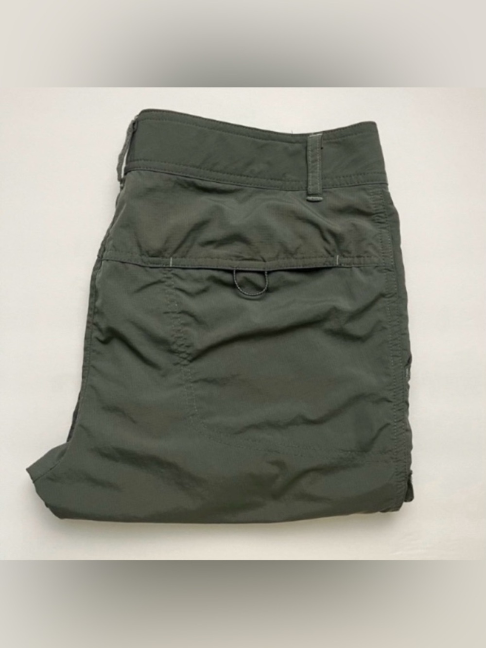 Columbia Omni Shade Sun Protection Women's Green Cargo Cropped Pants Size 6